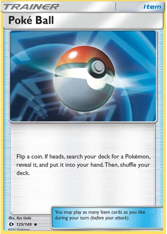 Poké Ball #125/149 — Sun & Moon