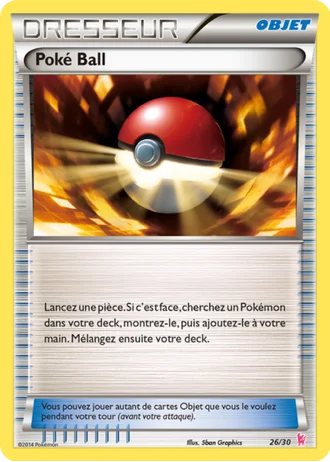 Poké Ball #26/30 — XY Kit du dresseur (Nymphali)