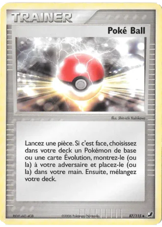 Poké Ball #87/115 — EX Forces Cachées