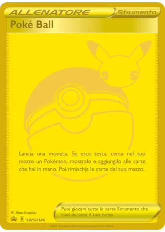 Poké Ball SWSH146 — Spada e Scudo Promos