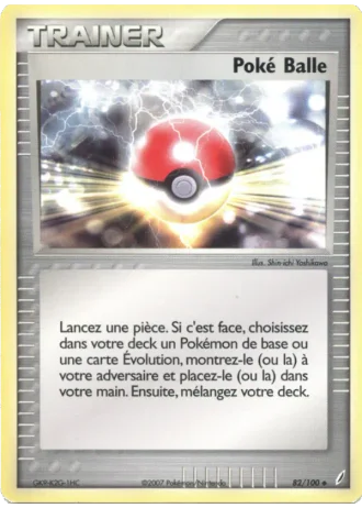 Poké Balle #82/100 — EX Gardiens de Cristal