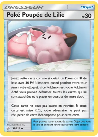 Poké Poupée de Lilie #197/236 — Éclipse Cosmique