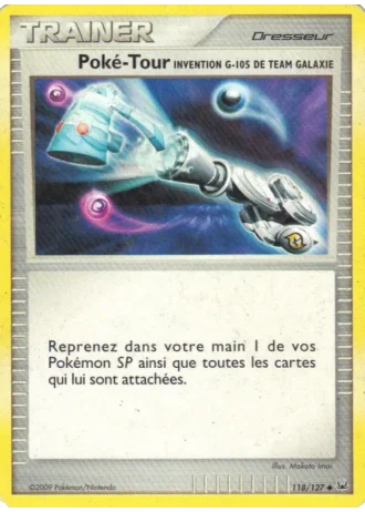 Poké-Tour Invention G-105 de Team Galaxie #118/127 — Platine