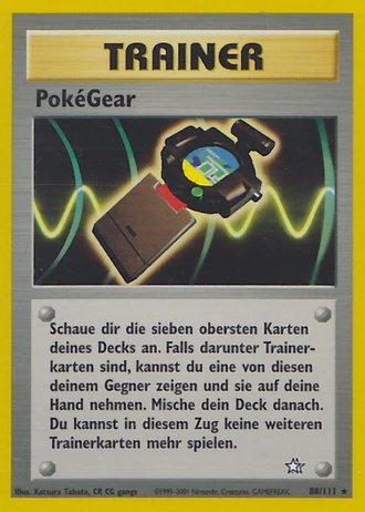 PokéCom (1. Edition) #88/111 — Neo Genesis (1. Edition)