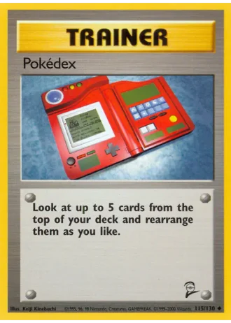 Pokédex #115/130 — Base Set 2