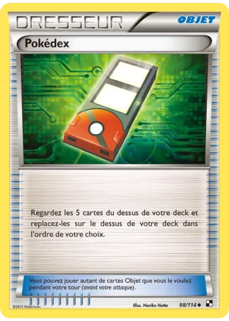 Pokédex #98/114 — Noir & Blanc