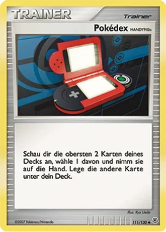 Pokédex HANDY910is #111/130 — Diamant & Perl