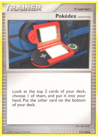 Pokédex HANDY910is #111/130 — Diamond & Pearl