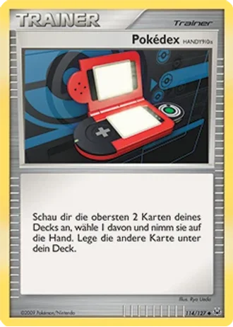 Pokédex HANDY910is #114/127 — Platin