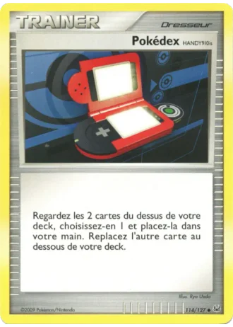 Pokédex HANDY910is #114/127 — Platine