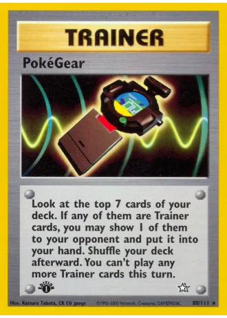 PokéGear #88/111 — Neo Genesis
