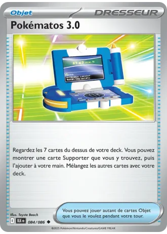 Pokématos 3.0 #084/86 — Foudre Noire