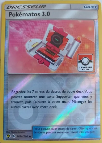 Pokématos 3.0 #182a — Cartes alternatives A jaune
