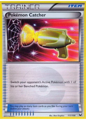 Pokémon Catcher #111/108 — Dark Explorers