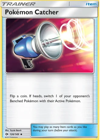 Pokémon Catcher #126/149 — Sun & Moon