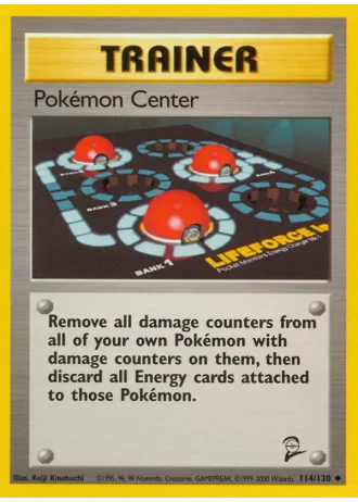 Pokémon Center #114/130 — Base Set 2