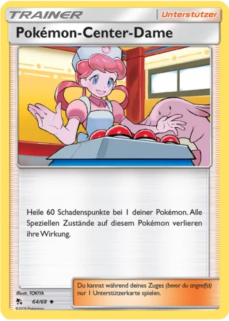 Pokémon-Center-Dame #64/68 — Verborgenes Schicksal