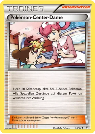 Pokémon-Center-Dame #68/83 — Generationen