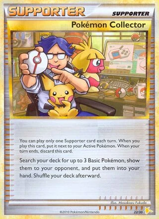 Pokemon Collector #22 — HS trainer Kit (Raichu)