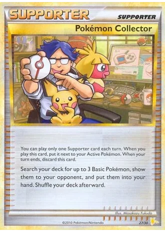 Pokemon Collector #27/30 — HS trainer Kit (Raichu)