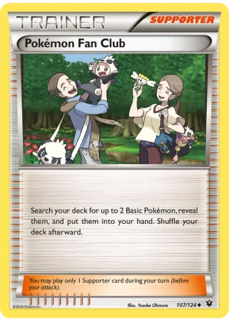 Pokémon Fan Club #107/124 — Fates Collide