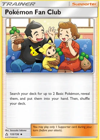 Pokémon Fan Club #133/156 — Ultra Prism