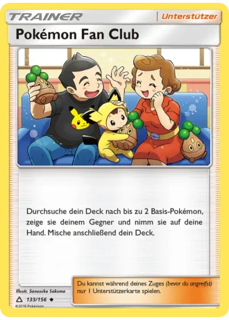 Pokémon Fan Club #133/156 — Ultra-Prisma