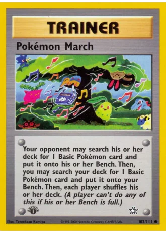 Pokémon Marsch #102/111 — Neo Genesis