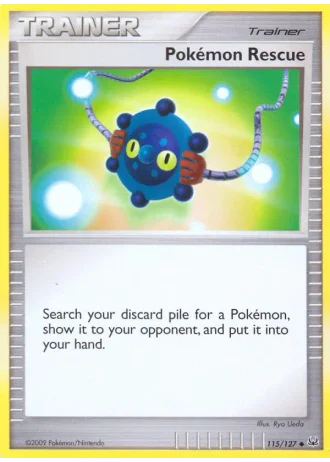 Pokémon Rescue #115/127 — Platinum