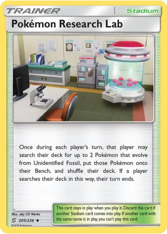 Pokémon Research Lab #205/236 — Unified Minds
