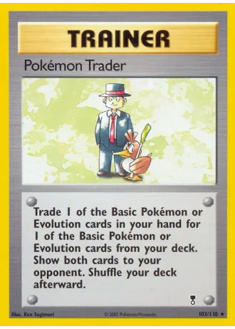Pokémon Trader #103/110 — Legendary Collection