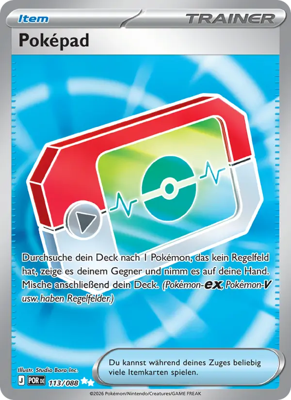 Poképad #113 — Optimale Ordnung