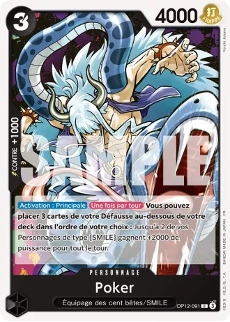 Poker (OP12-091) — l'Héritage du Maître (OP12)