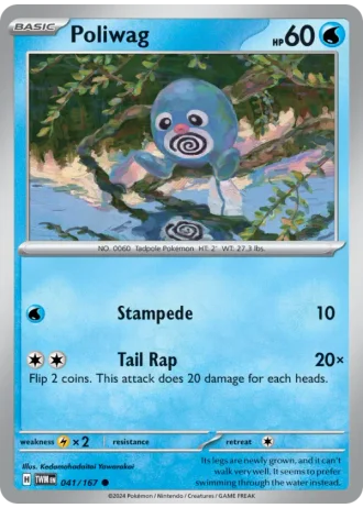 Poliwag #041/167 — Twilight Masquerade