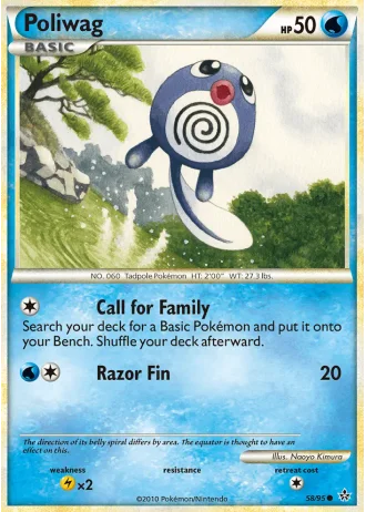 Poliwag #58/95 — Unleashed