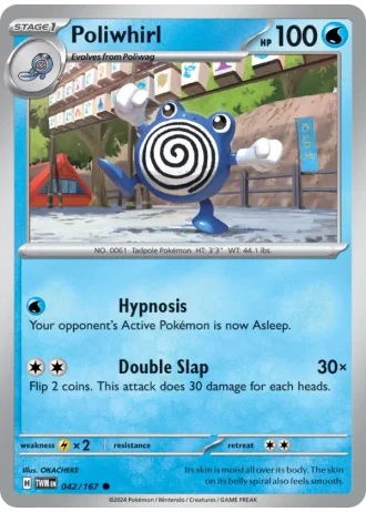 Poliwhirl #042/167 — Twilight Masquerade