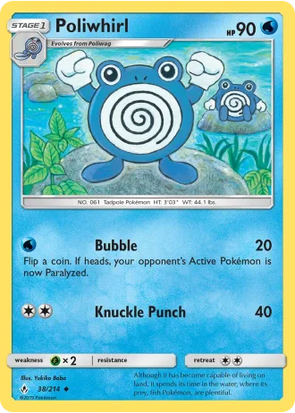 Poliwhirl #38 — Unbroken Bonds
