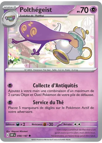 Polthégeist #098/197 — Flammes Obsidiennes