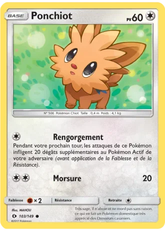 Ponchiot #103/149 — Soleil et Lune
