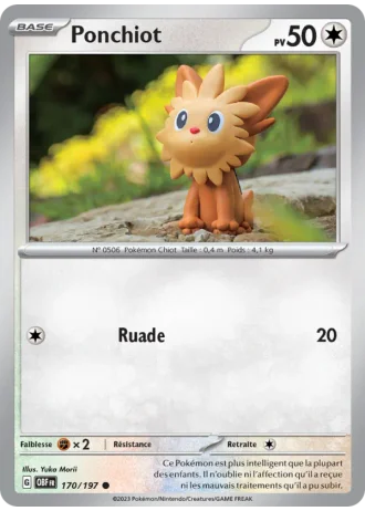 Ponchiot #170/197 — Flammes Obsidiennes