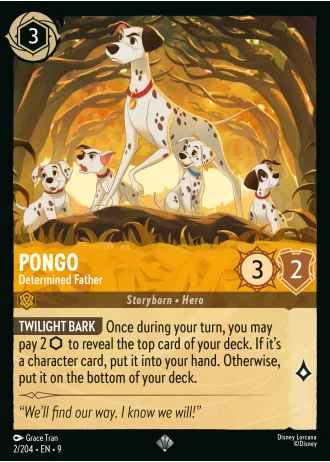 Pongo - Determined Father #2/204 — Fabled