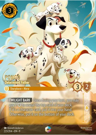 Pongo - Determined Father #223/204 — Fabled