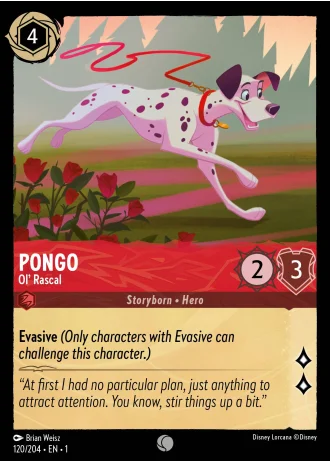 Pongo - Ol' Rascal #120/204 — The First Chapter