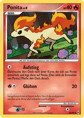 Ponita #46/99 — Arceus