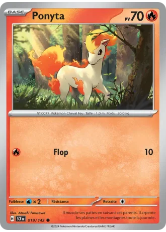 Ponyta #019 — Couronne Stellaire