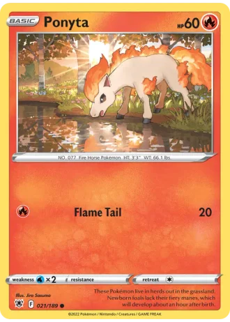 Ponyta #021 — Astral Radiance