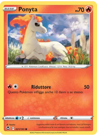 Ponyta #021 — Tempesta Argentata