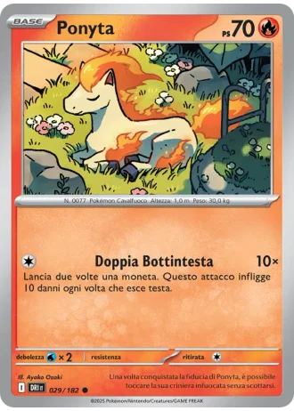 Ponyta #029/182 — Rivali Predestinati