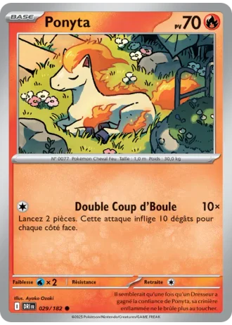 Ponyta #029/182 — Rivalités Destinées