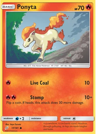 Ponyta #17/181 — Team Up